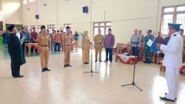 Pengambilan Sumpah/Janji dan Pelantikan Pamong Kalurahan Sumbergiri